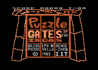 Game cover: Puzzle Gates of the Incas
