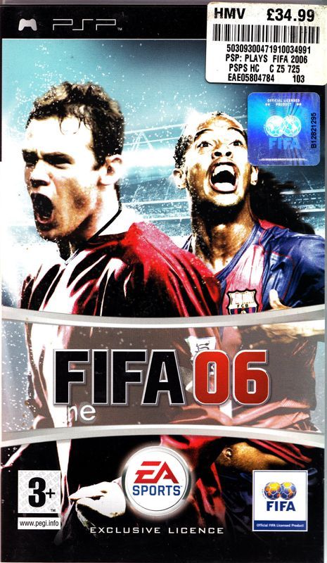 Game cover: FIFA Soccer 06