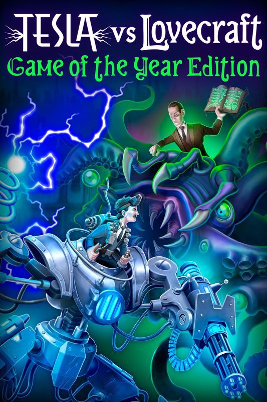 Game cover: Tesla vs Lovecraft: Game of the Year Edition