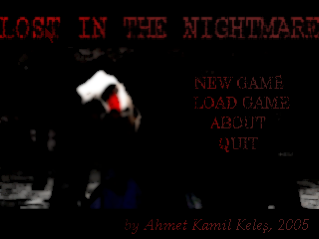 Game cover: Lost in the Nightmare
