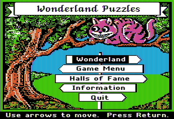 Game cover: Wonderland Puzzles