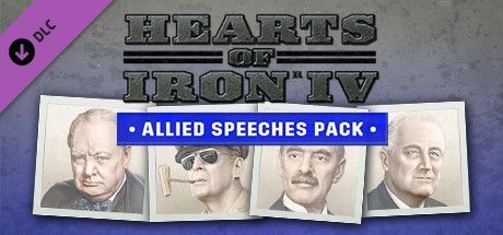 Game cover: Hearts of Iron IV: Allied Speeches Pack