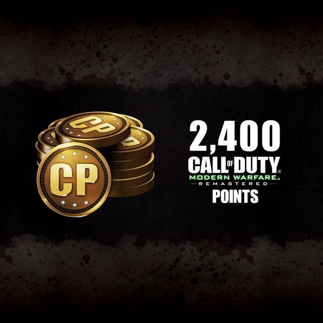 Game cover: Call of Duty: Modern Warfare - Remastered: 2,400 Points