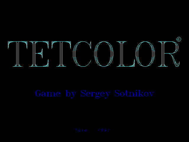 Game cover: Tetcolor