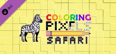 Game cover: Coloring Pixels: Safari