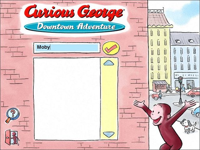 Game cover: Curious George: Downtown Adventure