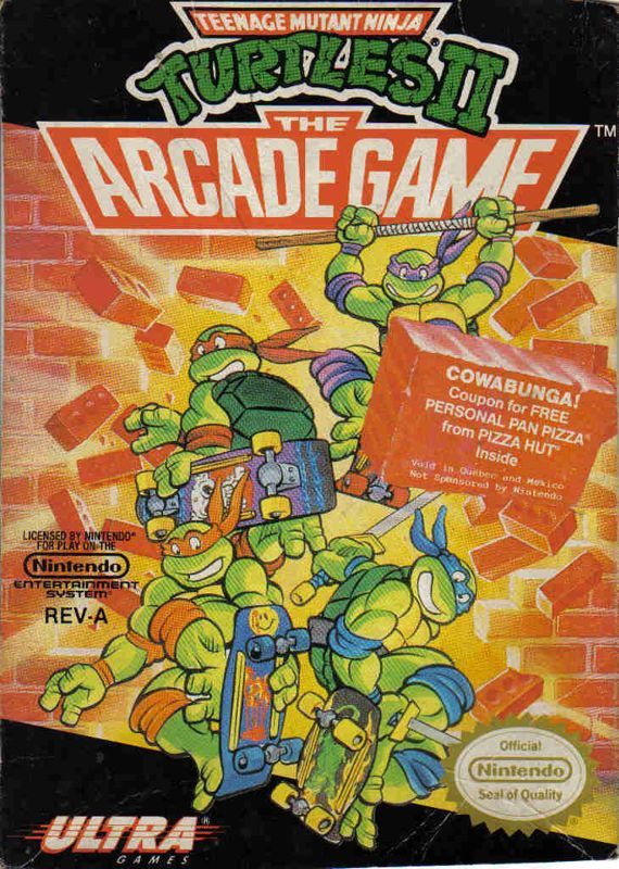 Game cover: Teenage Mutant Ninja Turtles