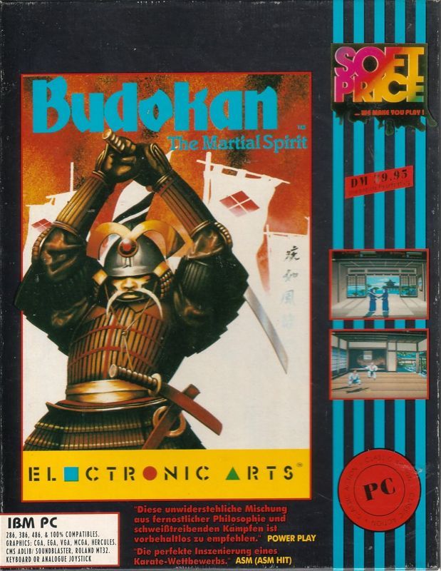 Game cover: Budokan: The Martial Spirit