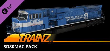 Game cover: Trainz 2022: SD80MAC Pack