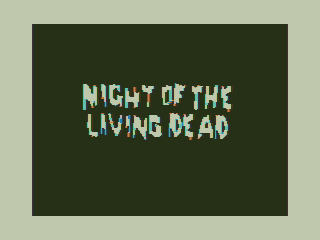 Game cover: Night of the Living Dead