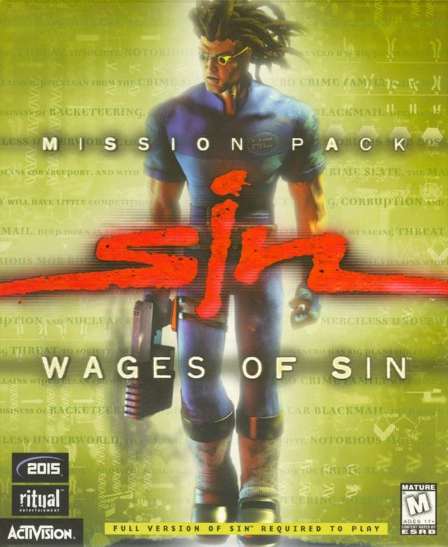 Game cover: SiN: Wages of Sin