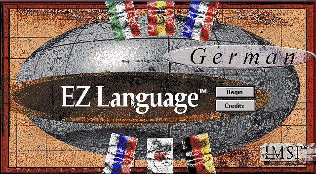 Game cover: EZ Language: German