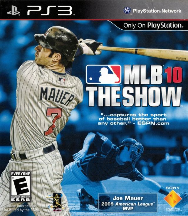Game cover: MLB 10: The Show