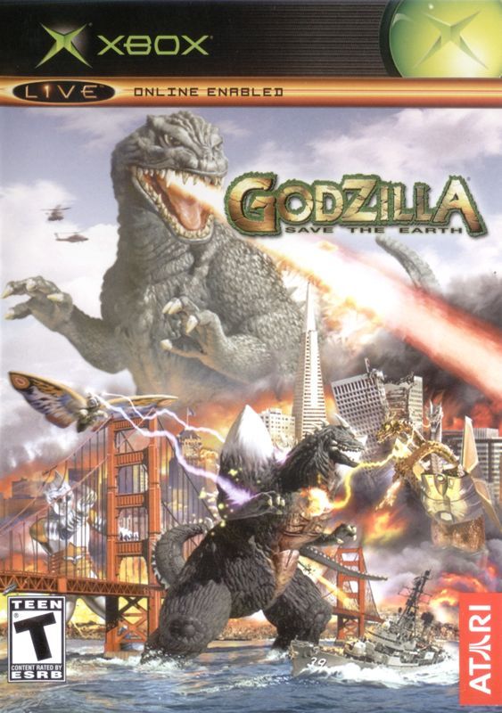 Game cover: Godzilla: Save the Earth