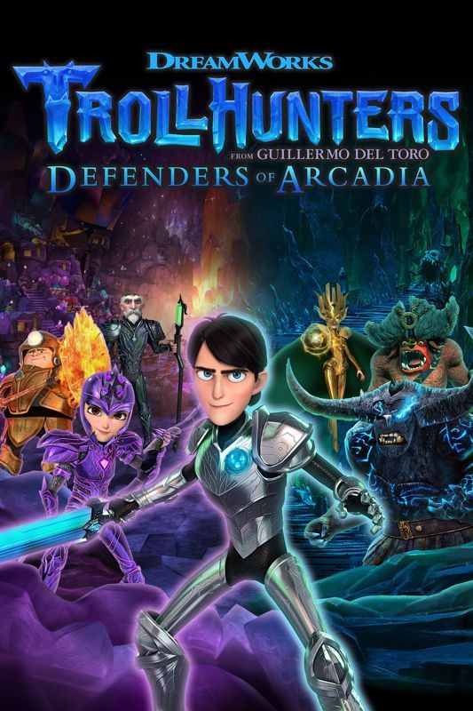 Game cover: Dreamworks Trollhunters: Defenders of Arcadia