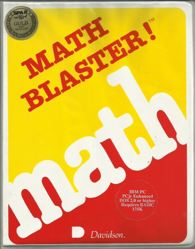 Game cover: Math Blaster!
