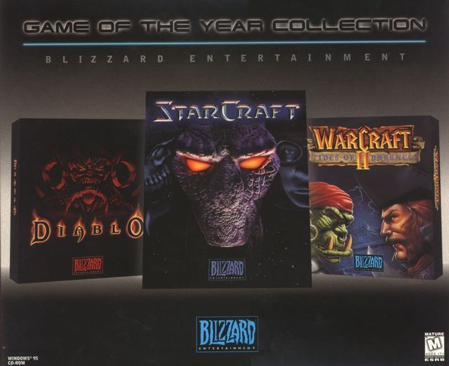 Game cover: Blizzard's Game of the Year Collection