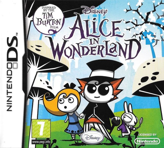 Game cover: Disney Alice in Wonderland