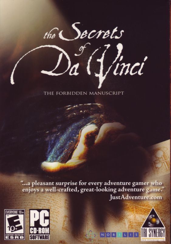 Game cover: The Secrets of Da Vinci: The Forbidden Manuscript
