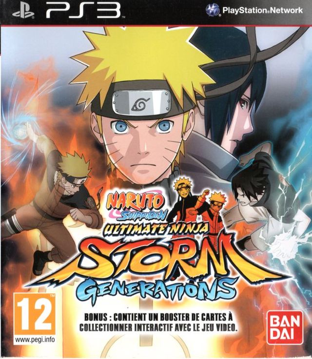 Game cover: Naruto Shippuden: Ultimate Ninja Storm Generations