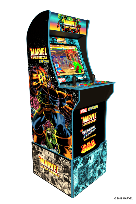 Game cover: Marvel Super Heroes Arcade Cabinet