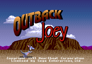 Game cover: Outback Joey