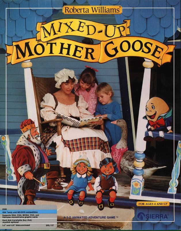 Game cover: Roberta Williams’ Mixed-Up Mother Goose
