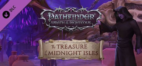 Game cover: Pathfinder: Wrath of the Righteous - The Treasure of the Midnight Isles