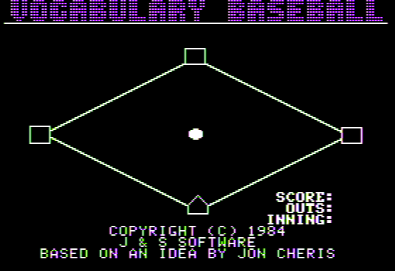 Game cover: The Vocabulary Game