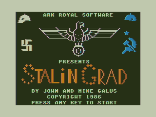 Game cover: Stalin Grad