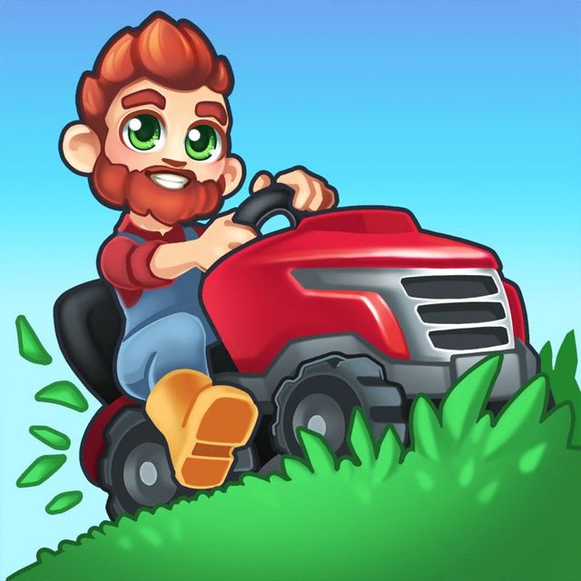 Game cover: It's Literally Just Mowing