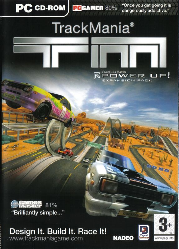 Game cover: TrackMania Power Up!