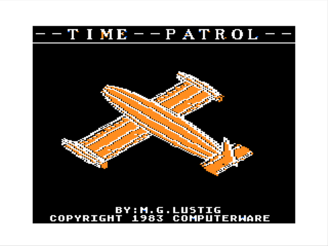 Game cover: Time Patrol
