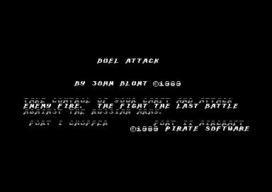 Game cover: Duel Attack