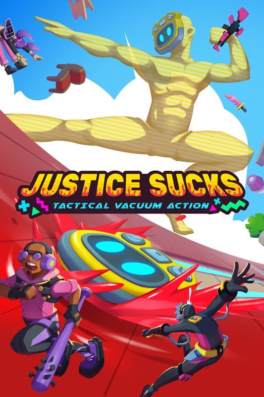 Game cover: Justice Sucks: Tactical Vacuum Action