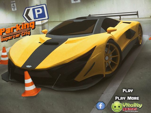 Game cover: Parking Supercar City