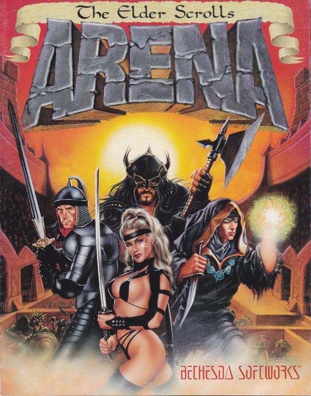 Game cover: The Elder Scrolls: Arena