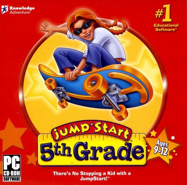 Game cover: JumpStart Adventures: 5th Grade - Jo Hammet, Kid Detective