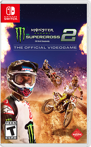 Game cover: Monster Energy Supercross 2: The Official Videogame