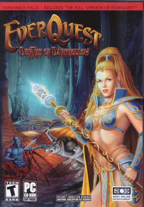 Game cover: EverQuest: Depths of Darkhollow