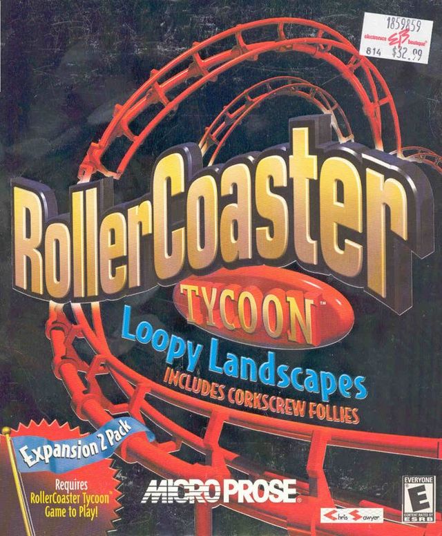Game cover: RollerCoaster Tycoon: Loopy Landscapes