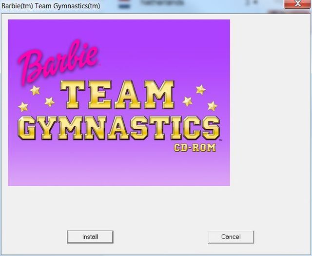 Game cover: Barbie: Team Gymnastics