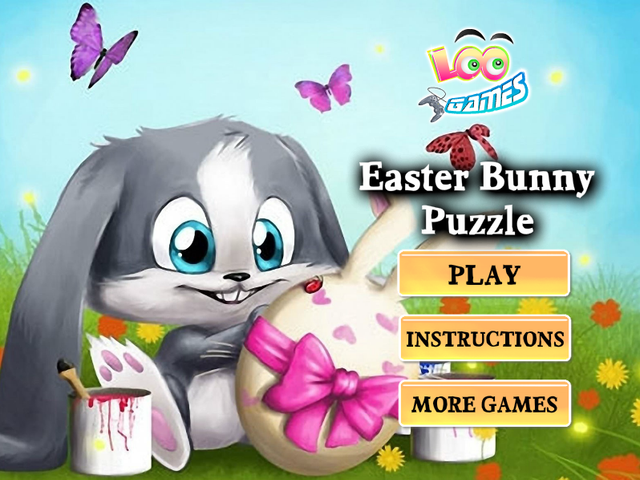 Game cover: Easter Bunny Puzzle