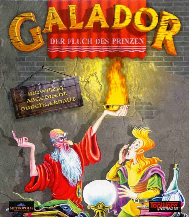 Game cover: Galador: The Prince and the Coward