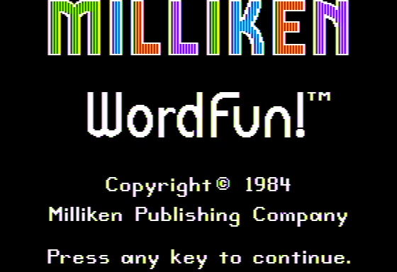 Game cover: Wordfun!: Fourword and Wordlift