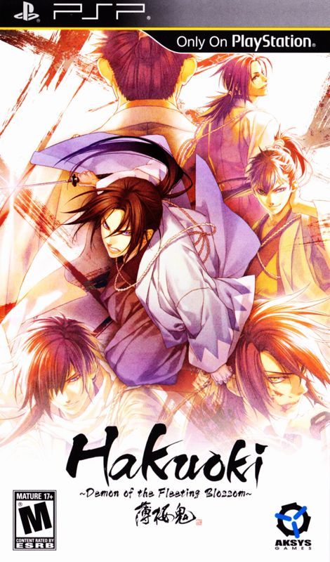 Game cover: Hakuoki: Demon of the Fleeting Blossom