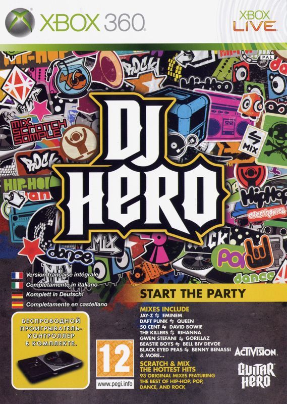 Game cover: DJ Hero