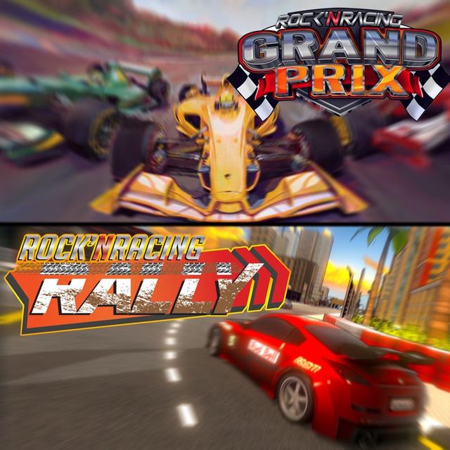 Game cover: Rock 'N Racing Bundle: Grand Prix & Rally