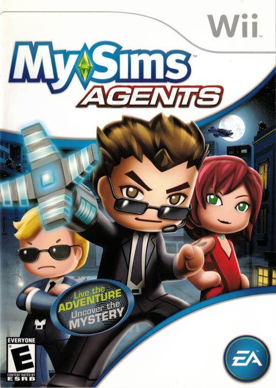 Game cover: MySims: Agents