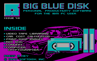 Game cover: Big Blue Disk #48